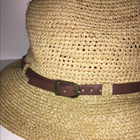 Banana republic straw vacation hat